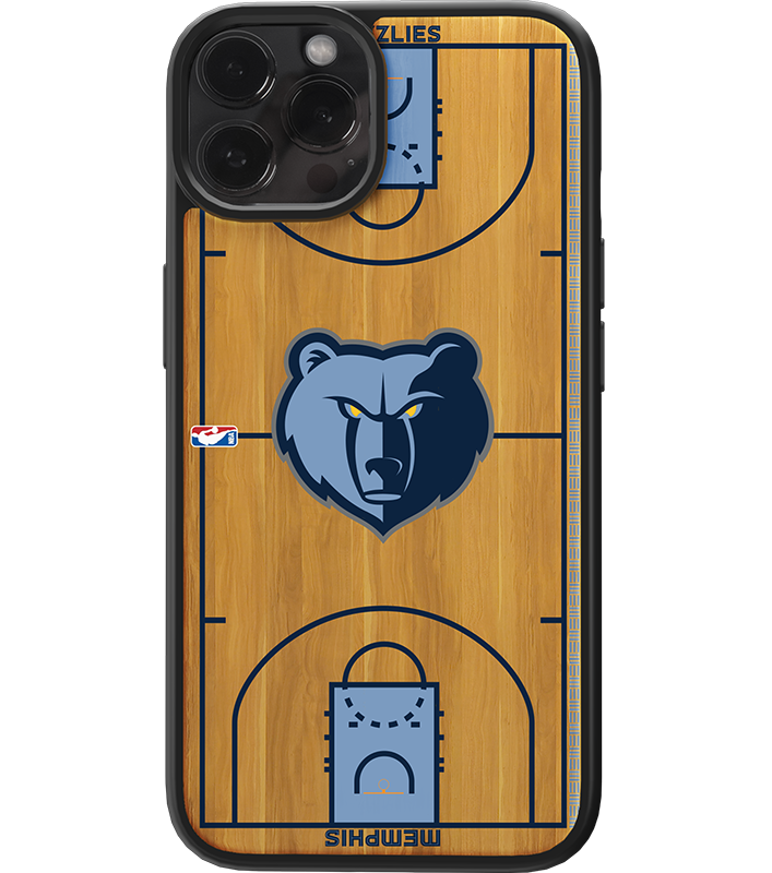 Memphis Grizzlies NBA Authentic Wood Case