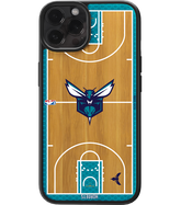 Charlotte Hornets - NBA Authentic Wood Case
