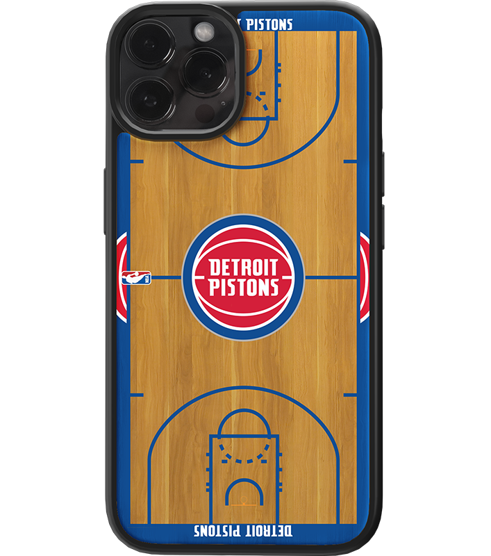 Detroit Pistons - NBA Authentic Wood Case