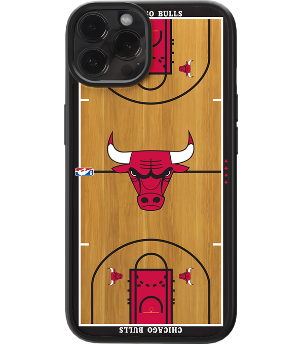 Chicago Bulls NBA Authentic Wood Case