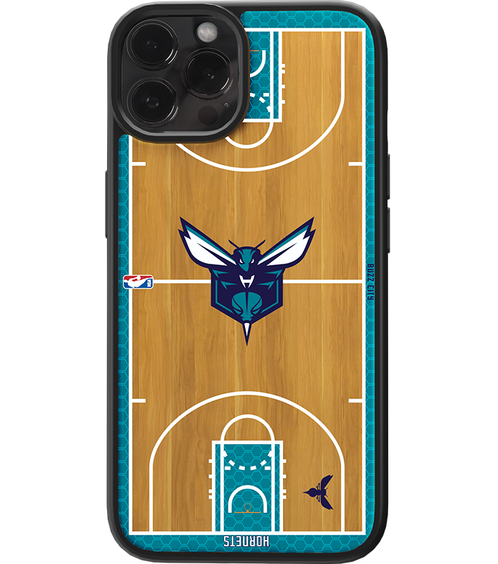 Charlotte Hornets - NBA Authentic Wood Case