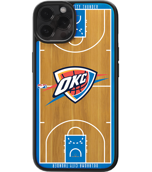 Oklahoma City Thunder - NBA Authentic Wood Case