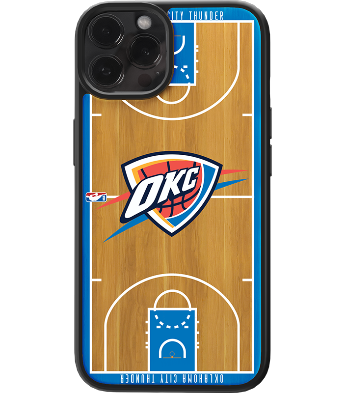 Oklahoma City Thunder - NBA Authentic Wood Case
