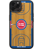 Detroit Pistons - NBA Authentic Wood Case